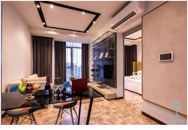 Expressionz Professional Suites By Mykey Kuala Lumpur Kültér fotó Interior of a typical apartment